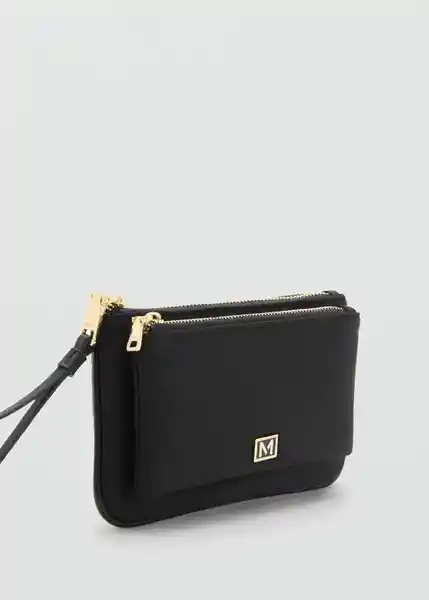 Monedero G Nil Negro Talla 99 Mujer Mango