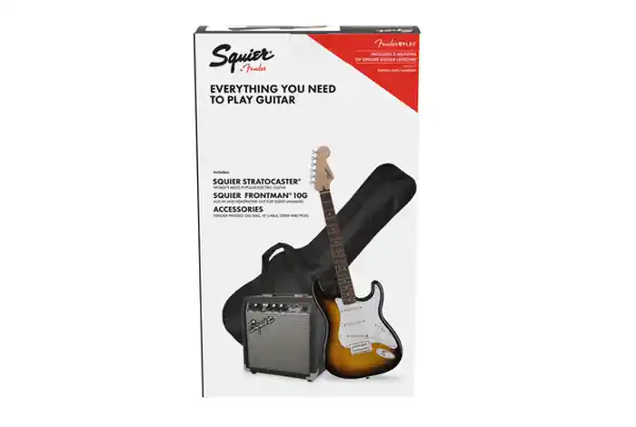 Fender Guitarra Eléctrica Pk Strato 2T10 g 0371823032 Kit