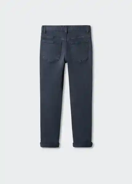 Pantalón Peru5 Navy Talla 05 Niños Mango