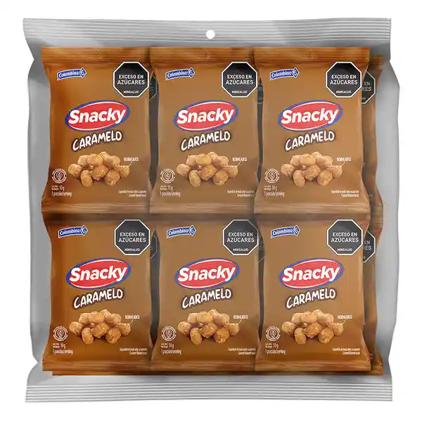 Snacky Pasaboca Caramelo 12 x 10 g