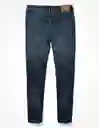 Jean Skinny Azul Talla 28 X 32 Hombre American Eagle