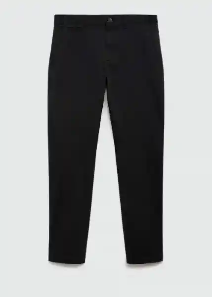 Pantalón Prato Negro Talla 44 Hombre Mango