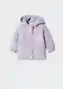 Chaqueta Anorak Spring4 Lila Talla 69 Niñas Mango