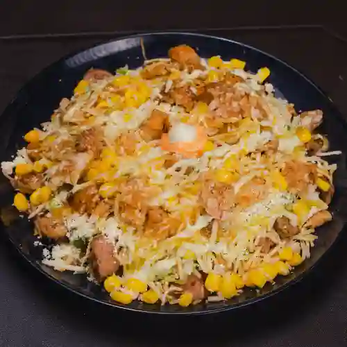 Arepa Rellena Tipo Picada