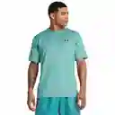 Under Armour Camiseta Tech Vent Ss Para Hombre Azul Talla MD