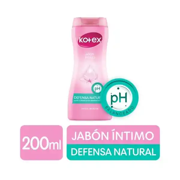 Kotex Jabón Intimo Defensa Natural