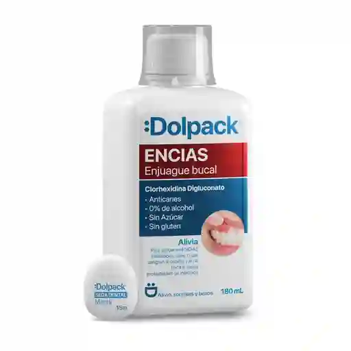 Dolpack Enjuague Bucal Encías + Seda Dental