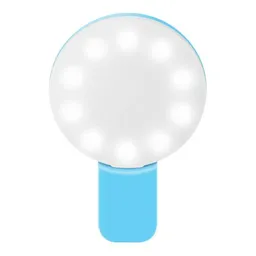 Steren Mini Lámpara Led Con Clip Para Celular