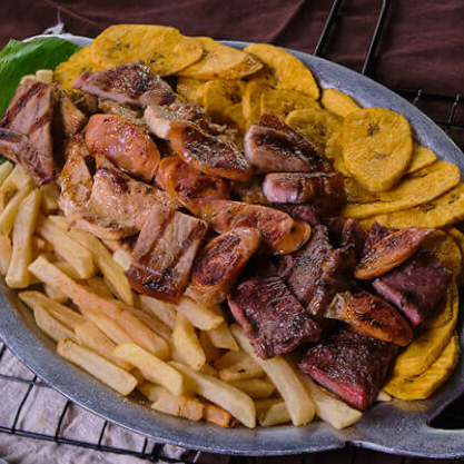 Picada de la casa