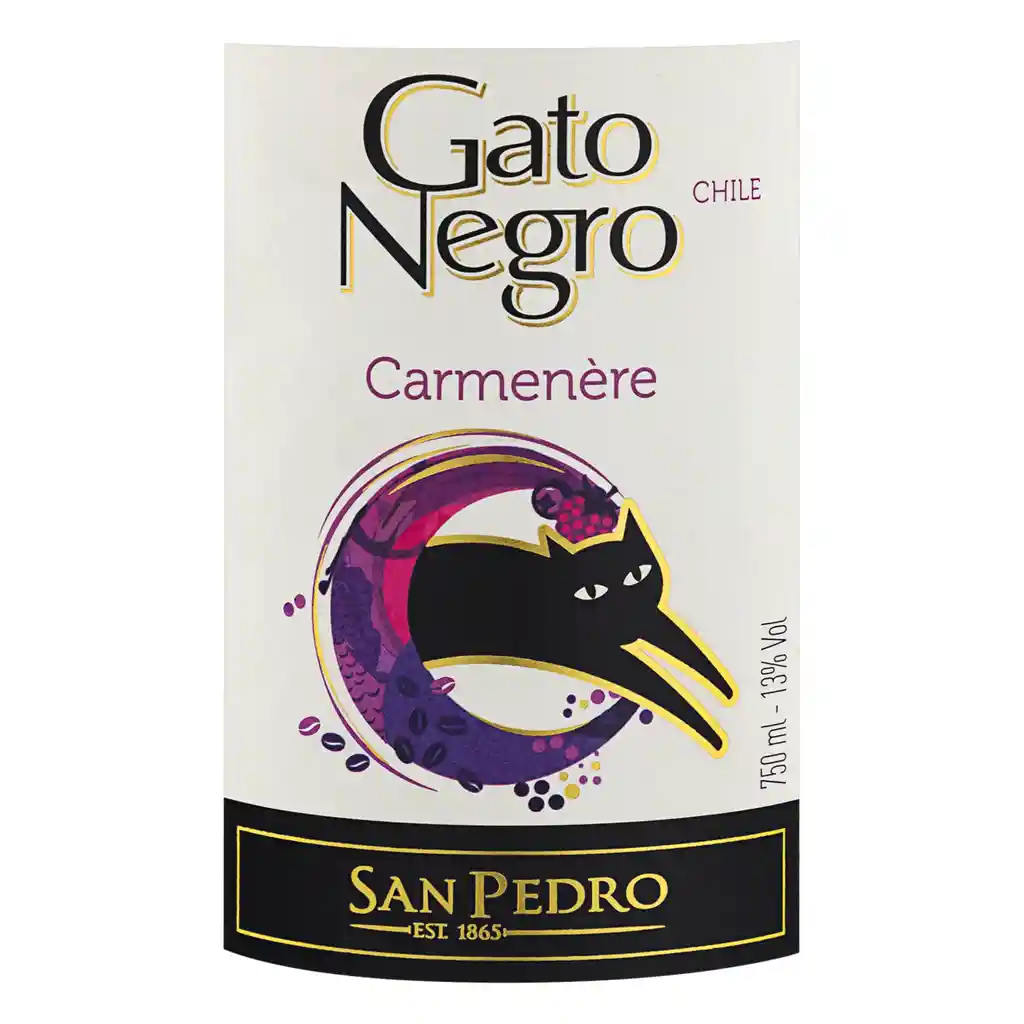 Gato Negro Vino Tinto Carmenère