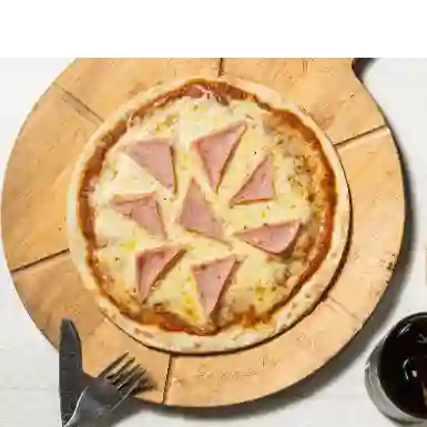 Pizza Jamón y Queso Personal 4 Porciones