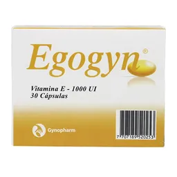 Egogyn Vitamina (1000 UI) Cápsulas