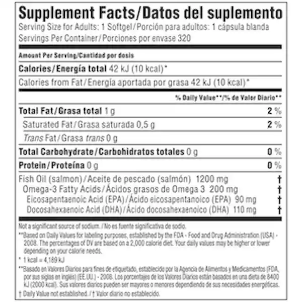 Member's Selection Aceite de Salmón de Alaska