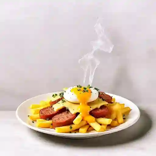 Salchipapa Americana Sencilla