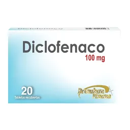 Diclofenaco 100 Mg X 20 Tabl Premium Pharma