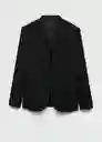 Blazer París Negro Talla 52 Hombre Mango