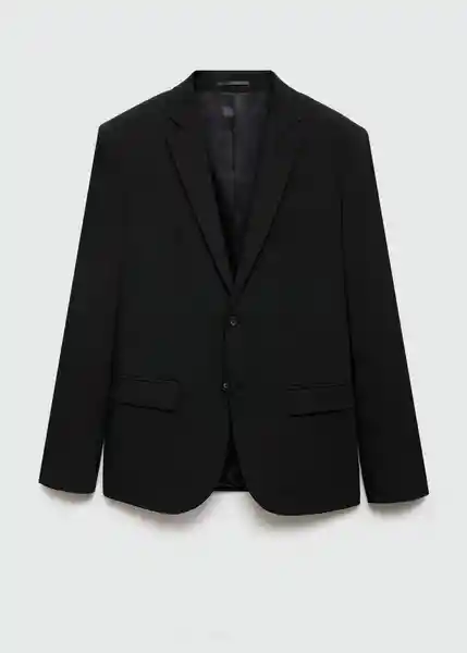 Blazer París Negro Talla 52 Hombre Mango