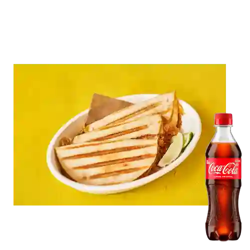 Combo Quesadillas + Coca-cola Original 400 ml