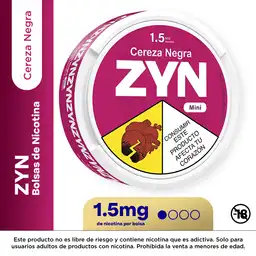Zyn Cereza Negra 1.5 mg