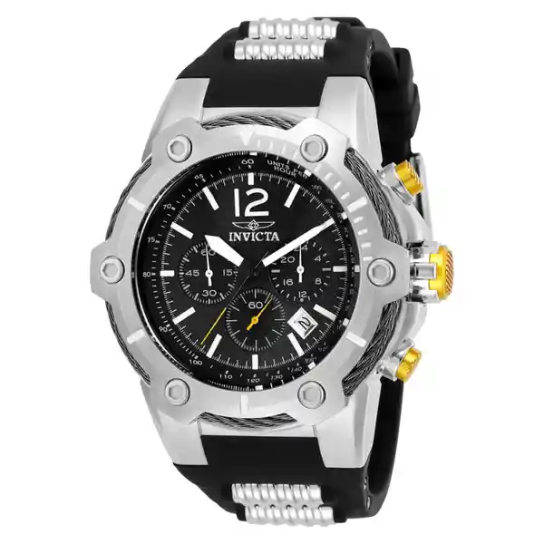 Invicta Reloj Hombre Acero Negro 25472J