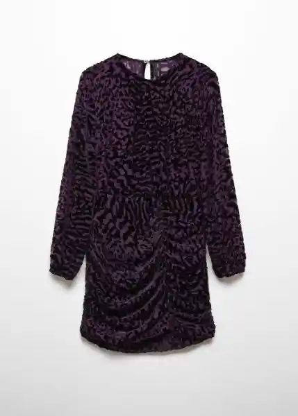 Vestido Debora Negro Talla M Mujer Mango