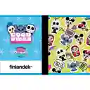 Finlandek Cuaderno Cosido Rayado Multicolor 50 Hojas