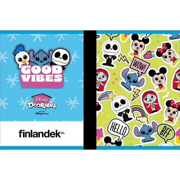 Finlandek Cuaderno Cosido Rayado Multicolor 50 Hojas
