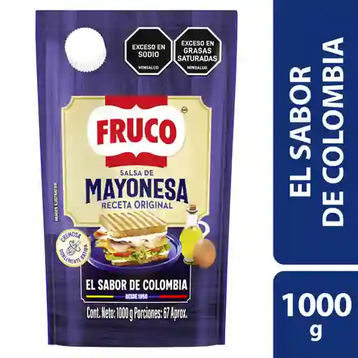 Salsa de Mayonesa Fruco Doypack 1000 g