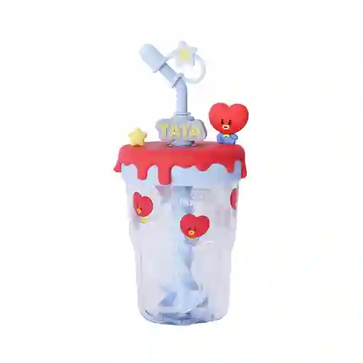 Vaso Con Pitillo Baby Tata 560 mL Serie Bt21 Miniso