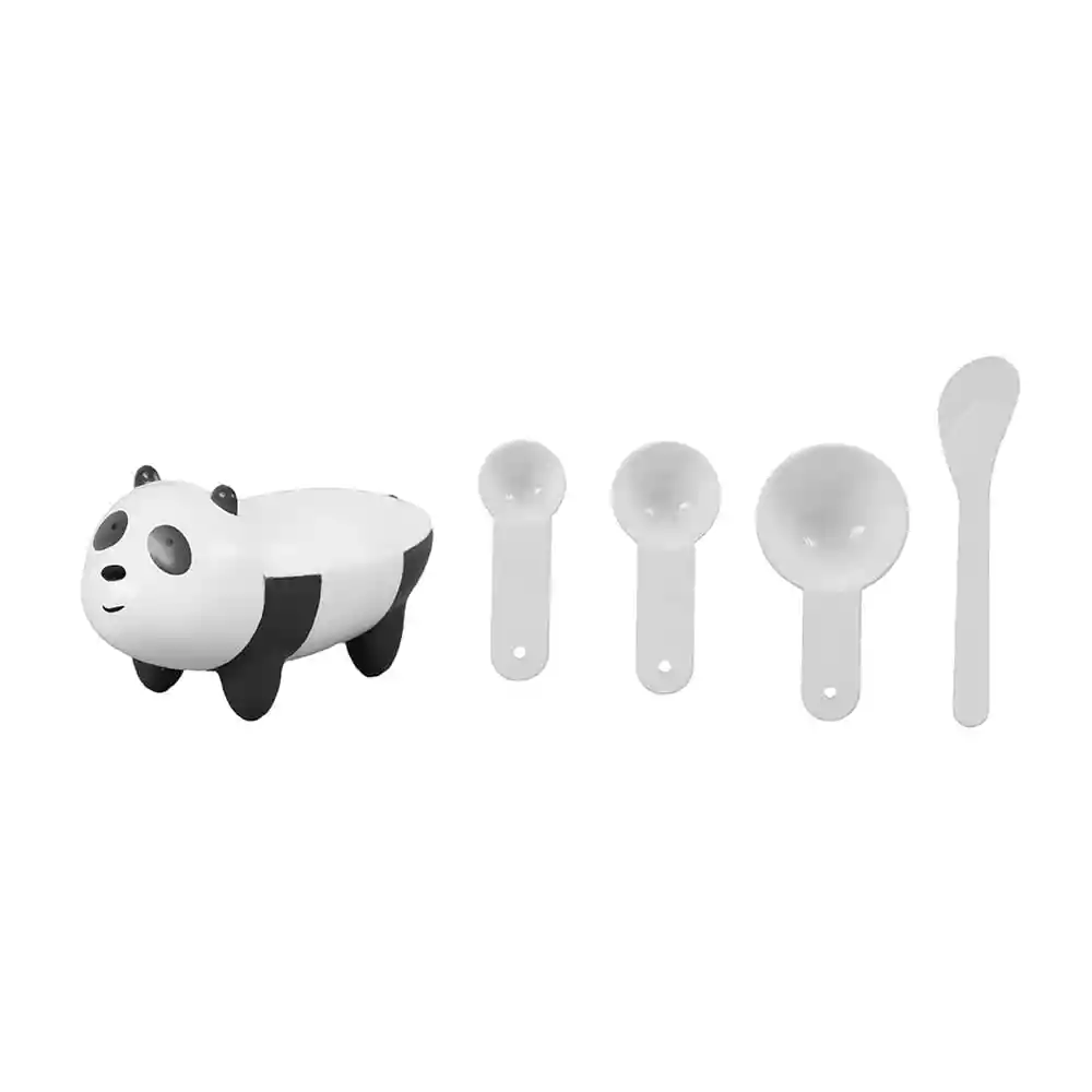 Kit Tazón Para Mezclar Mascarillas Faciales Panda we Bare Miniso