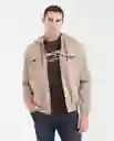 Chaqueta Windbreaker Café Ciervo Claro Talla XXL Chevignon