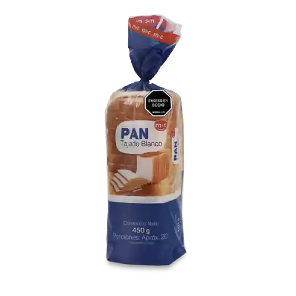 M&C Pan Tajado Blanco