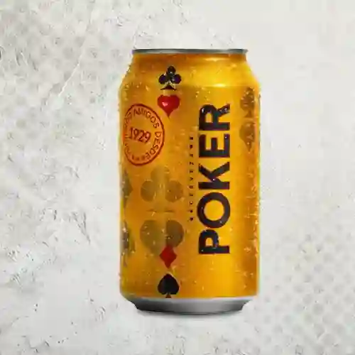 Cerveza Poker Lata
