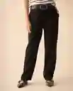 Pantalón Negro Puro Ultraoscuro Talla 12 431G200 Esprit