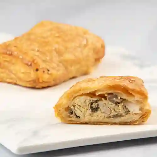 Pastel de Pollo con Champiñones
