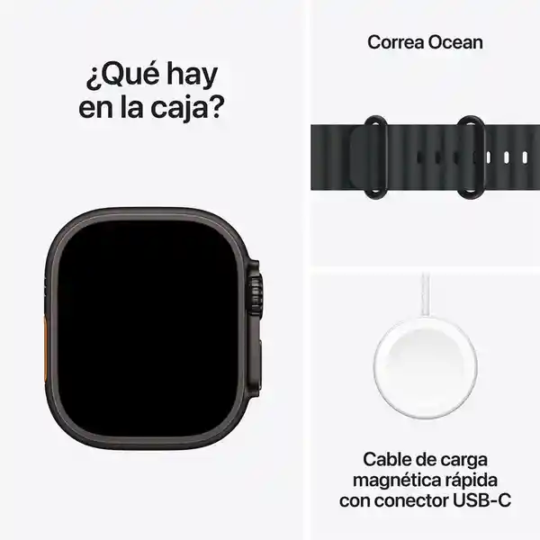 Apple Watch Ultra 3 GPS + Cellular Black Titanium Ocean 49 mm