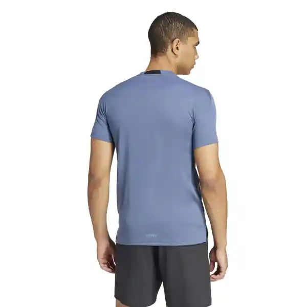 Adidas Camiseta D4t Hr Tee Para Hombre Azul Talla M