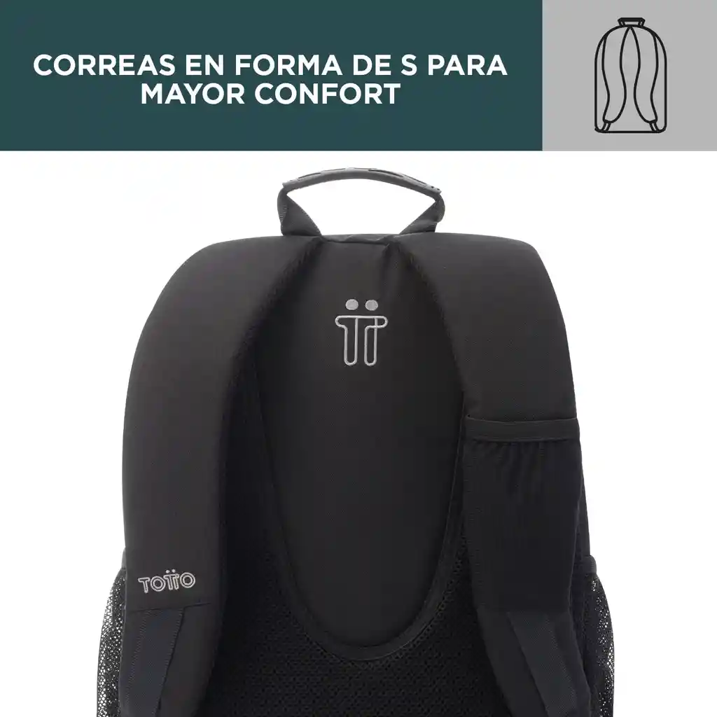 Totto Morral Acuarela Color Negro N01