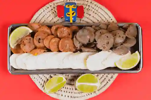 Butifarra, Chorizo, Bollo y Limón