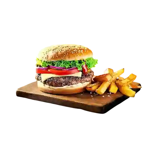 Hamburguesa especial de la casa