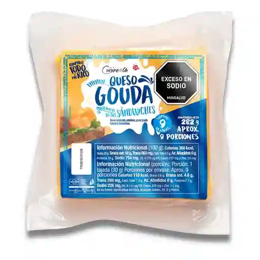 Cuisine & Co Queso Gouda Tajado