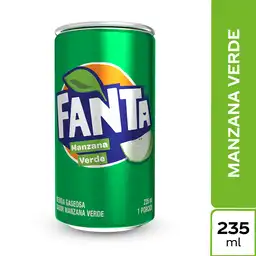 Gaseosa Fanta Manzana verde 235ml