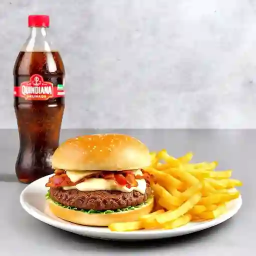 Combo Arepa Burger Quindiana Ahumada