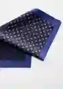 Pañuelo Combi Navy Talla 99 Hombre Mango