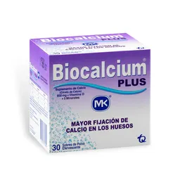 Biocalcium Mk Suplemento De Calcio Plus