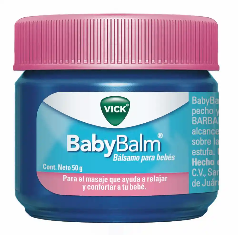 Vick BabyBalm Bálsamo Relajante Para Bebés 50g