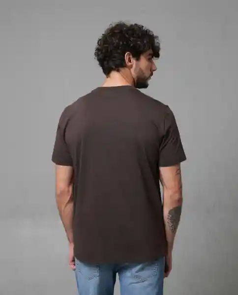 Camiseta Hombre Cafe S 100G001_CAF190814 Rifle