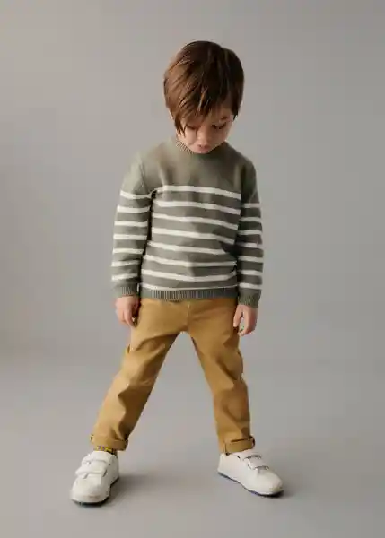 Jersey Sam4 Khaki Talla 67 Niños Mango