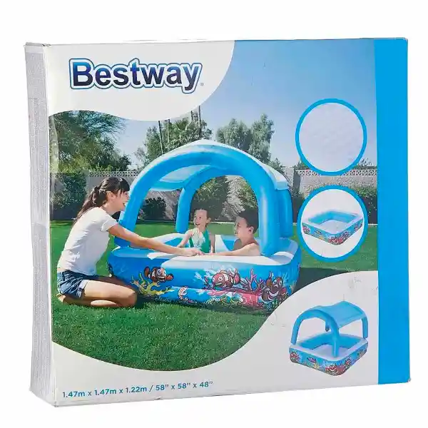 Bestway Piscina Con Techo Para Protección uv