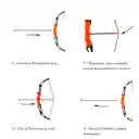 Juego Tiro Con Arco y Flechas de Juguete 53 Cm
